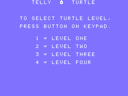 Telly Turtle screenshot 4 for Colecovision